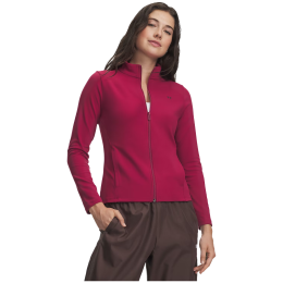 Hanorac femei Under Armour Motion FZ vișiniu