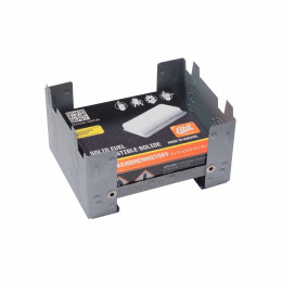 Arzător pe alcool Esbit Pocket Stove 6 x 14 g gri silver