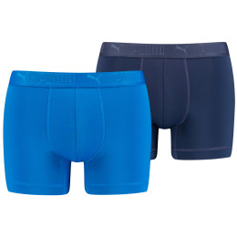 Boxeri bărbați Puma Sport Microfiber Boxers 2P albastru Blue Combo