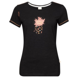 Tricou femei Chillaz Gandia Girls Talk Chalk negru black