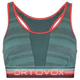 Bustieră Ortovox 185 Rock'N'Wool Sport Top W gri