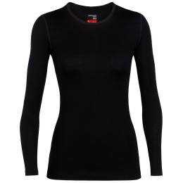 Tricou femei Icebreaker Icebreaker Women's 260 Tech LS Crewe negru