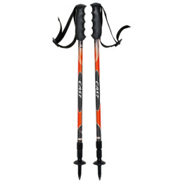 Bețe de trekking Yate Cast negru/roșu