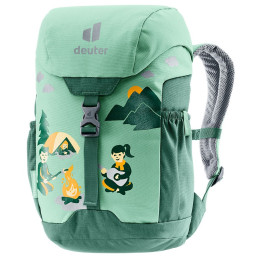 Rucsac pentru copii Deuter Schmusebär verde/portocaliu spearmint-seagreen