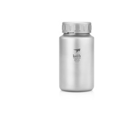 Sticlă Keith Titanium Sport Bottle 900 ml gri