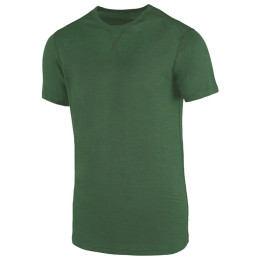 Tricou bărbați Warg Merino 165 mănecă scurtă verde