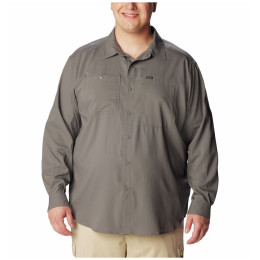 Cămașă bărbați Columbia Silver Ridge™ Utility Lite Long Sleeve gri City Grey