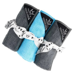 Cârpă de curățare Peaty´s Bamboo Bicycle Cleaning Cloths albastru/gri