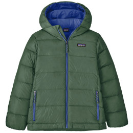 Geacă copii Patagonia K's Hi-Loft Down Sweater Hoody - CNGR verde Canopy Green