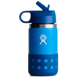 Sticlă copii Hydro Flask Kids Wide Mouth 12 oz Straw Lid/Boot
