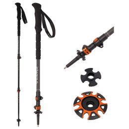 Bețe de trekking Camp Backcountry Pro 2 negru