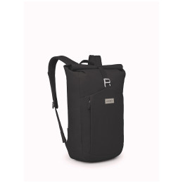 Rucsac urban Osprey Arcane Roll Top Pack negru black