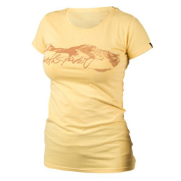 Tricou femei Northfinder Ellena galben Yellow_Zlta