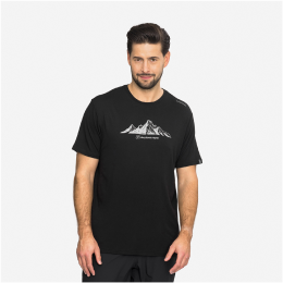 Tricou funcțional bărbați Viking Lenta negru black