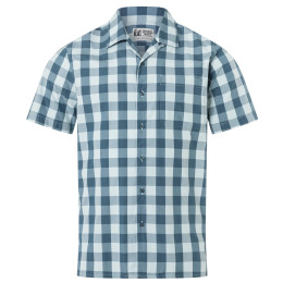 Cămașă bărbați Marmot Muir Camp Novelty SS albastru/alb