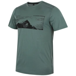 Tricou bărbați MOOA Merino Lyolite Highlander 150 Short
