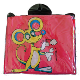 Pelerină de ploaie 2You ptr. copii Șoricel 808 roz/galben Pink