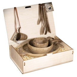 Set expus Kupilka Premium maro Brown