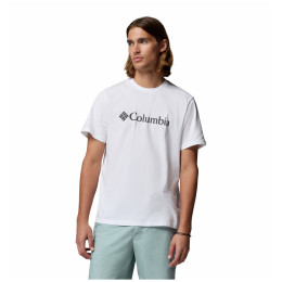 Tricou bărbați Columbia CSC Basic Logo™ Tee alb White, Gem Columbia