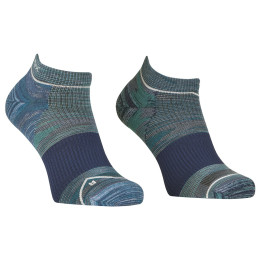 Șosete bărbați Ortovox Alpine Low Socks M albastru/verde Petrol Blue