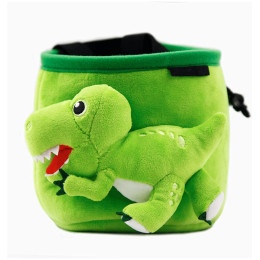 Săculeț pentru magneziu YY VERTICAL Chalk Bag Animals verde