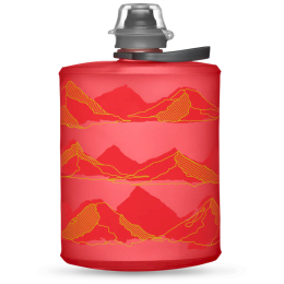 Sticlă pliantă Hydrapak Stow Mountain 500ml roșu Redwood