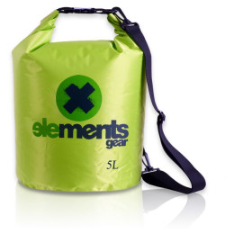 Sac rezistent la apă Elements Gear LIGHT 5 l verde