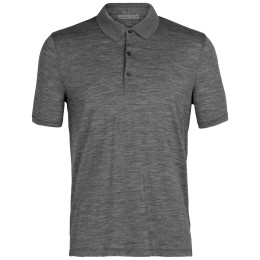 Tricou bărbați Icebreaker Men Tech Lite II SS Polo gri