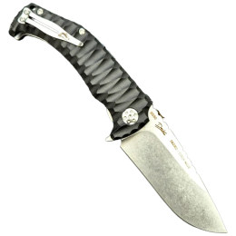 Briceag Dachs Knives Charon EVO negru Black Micarta