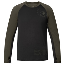 Tricou bărbați Rafiki Zenith M negru/verde raven/tarmac