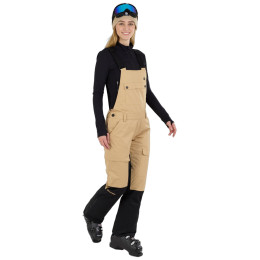 Pantaloni de schi femei Fundango Sakura ECO Bib Pants galben gold
