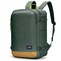 Rucsac de călătorie Pacsafe GO Carry-on Backpack 34L verde închis Spruce Green
