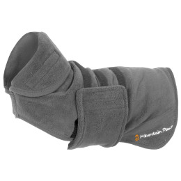 Haină pentru câini Mountain Paws Dog Robe gri Grey
