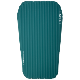 Saltea gonflabilă Exped Dura 5R Duo M verde cypress