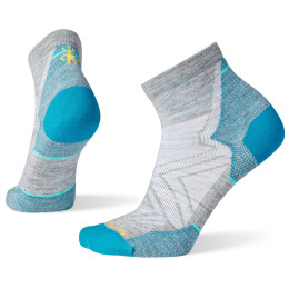 Șosete femei Smartwool Run Zero Cushion Ankle Socks gri