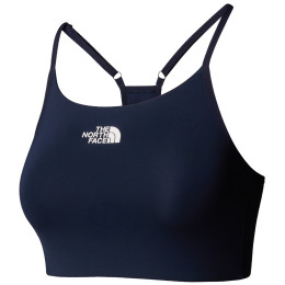 Bustieră The North Face W Flex Bra albastru închis Summit Navy