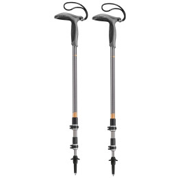 Bețe de trekking Leki Poles Wanderfreund Makalu negru gunmetal-copper