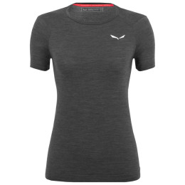 Tricou femei Salewa Zebru Fresh Amr W T-Shirt. gri închis