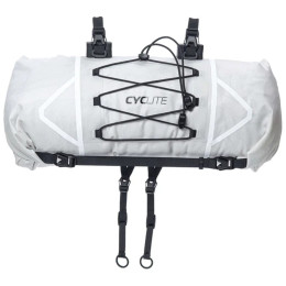 Geantă pentru ghidon Cyclite Handle Bar Roll Bag alb bílá