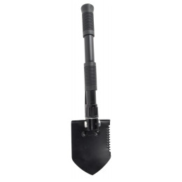 Lopată pliantă Bo-Camp Pioneer spade - 3 funkce negru