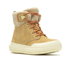 Încălțăminte de iarnă femei Merrell Marquette Thermo Lace Wp maro dechis tan