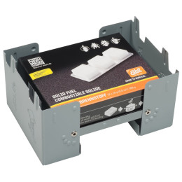Arzător pe alcool Esbit Pocket Stove 12 x 14 g argintiu silver