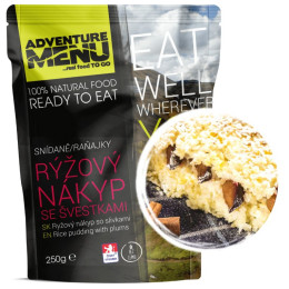 Fel principal Adventure Menu Budincă de orez cu prune 250 g