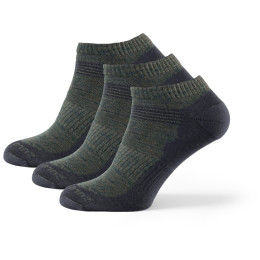 Șosete Zulu Merino Summer M 3-pack verde
