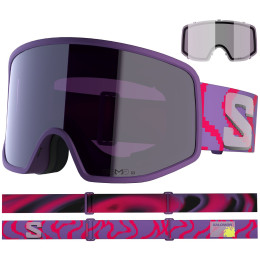 Ochelari de schi Salomon Sentry Pro Sigma +1Lens roșu Pansy