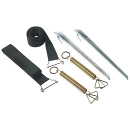 Set pentru cort Bo-Camp Tie-down kit Universal negru