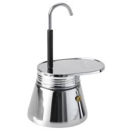 Aparat de cafea mic GSI 4 Cup Stainless Mini Expresso