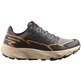 Încălțăminte de alergat pentru femei Salomon Thundercross Gore-Tex gri/negru Shark / Black / Papaya