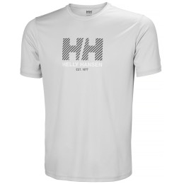 Tricou bărbați Helly Hansen Hh Tech Graphic T-Shirt 2.0 gri 853 GREY FOG