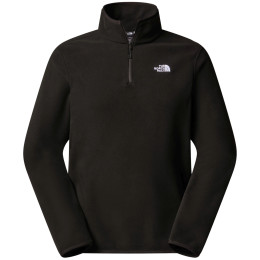 Hanorac bărbați The North Face M Glacier Fleece 1/4 Zip Jacket negru TNF BLACK
